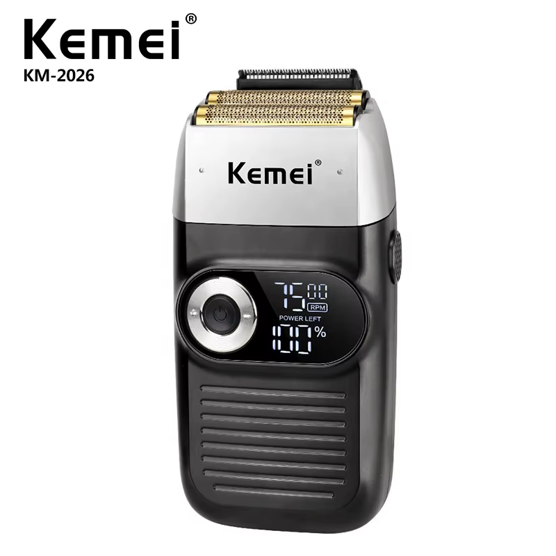 Kemei KM-2026 en gros professionnel rechargeable tondeuse électrique tondeuse barbe rasoir