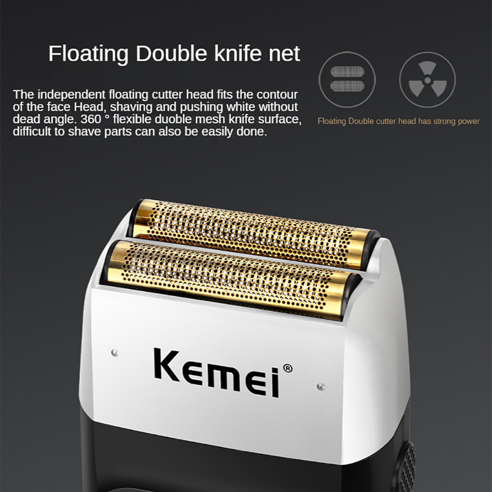Kemei KM-2026 en gros professionnel rechargeable tondeuse électrique tondeuse barbe rasoir