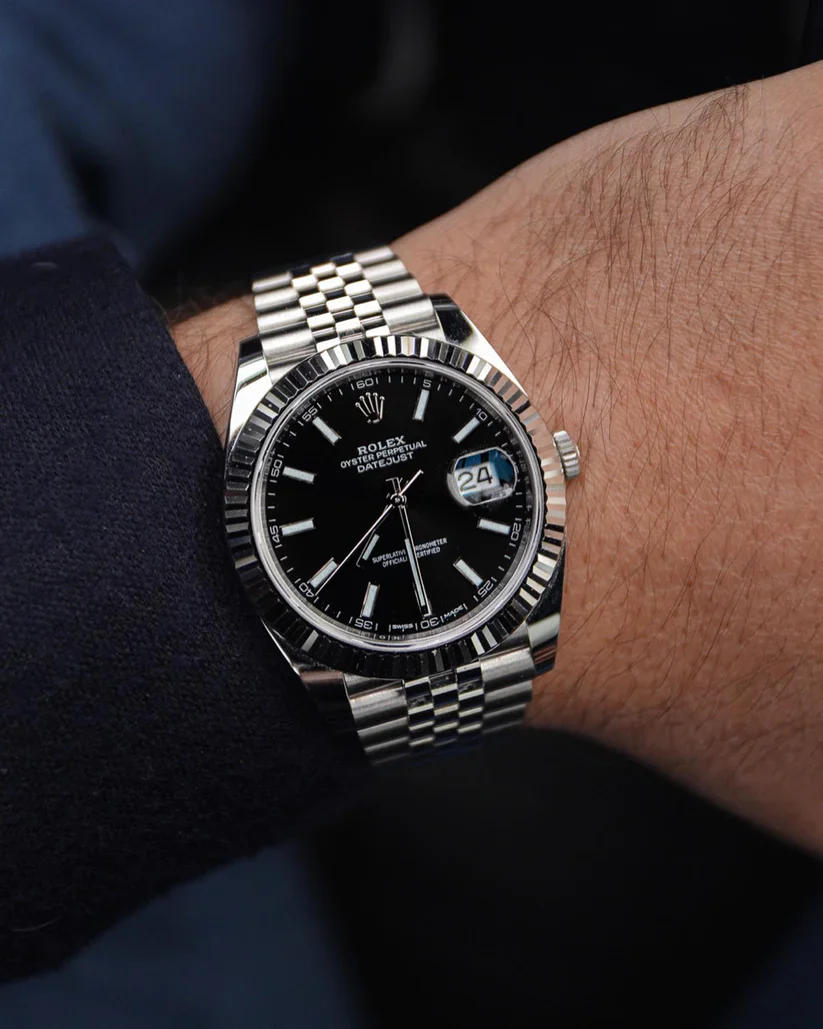 Rolex Datejust-black-jubilee