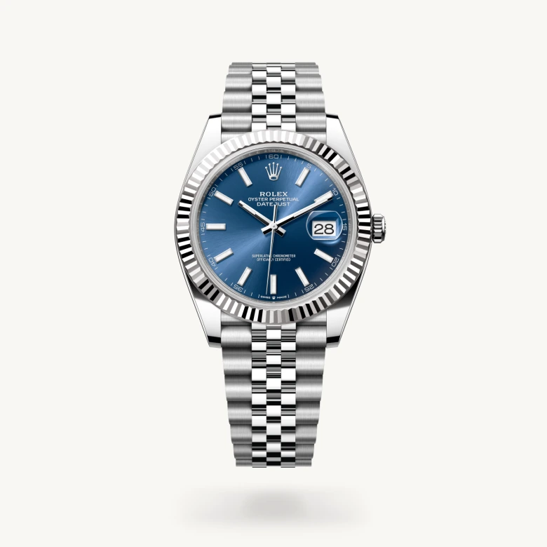 Rolex Datejust Bleu Vif Jubilee