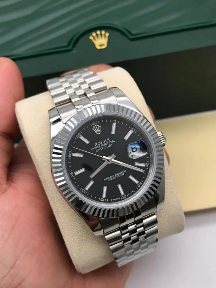 Rolex Datejust-black-jubilee